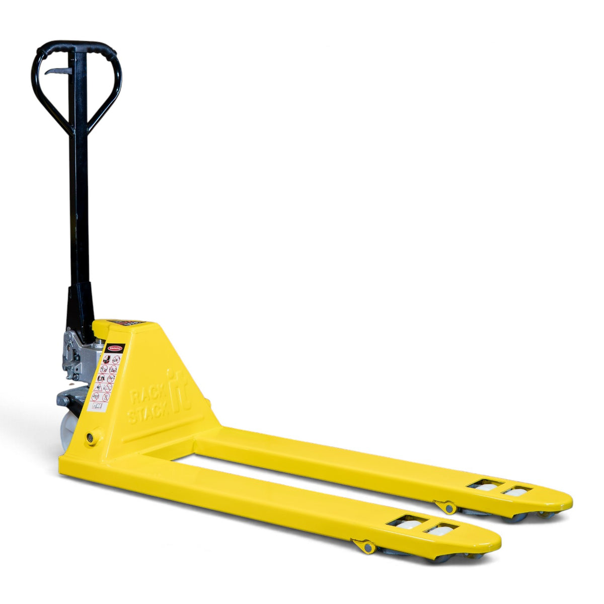 3000kg Heavy Duty Yellow Pallet Truck - Manual Pump Truck for Warehouse Use