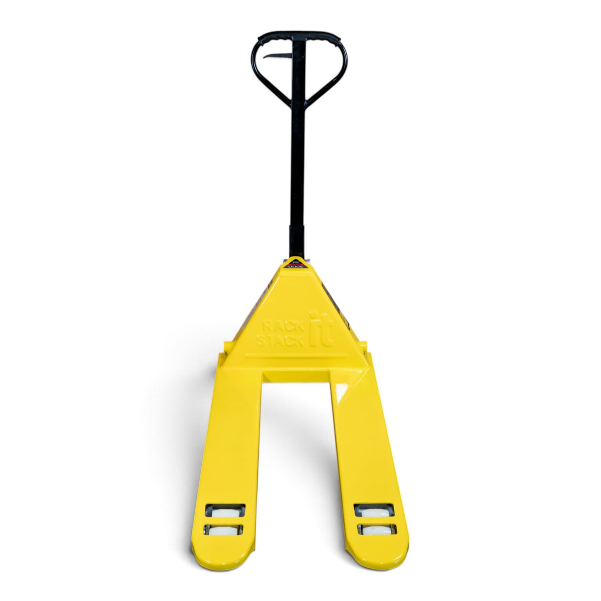 3000kg Heavy Duty Yellow Pallet Truck - Manual Pump Truck for Warehouse Use