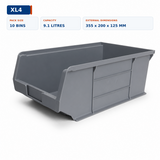 Stackable Lin Bins for Workshop & Warehouse Storage | Various Sizes