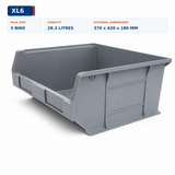 Stackable Lin Bins for Workshop & Warehouse Storage | Various Sizes