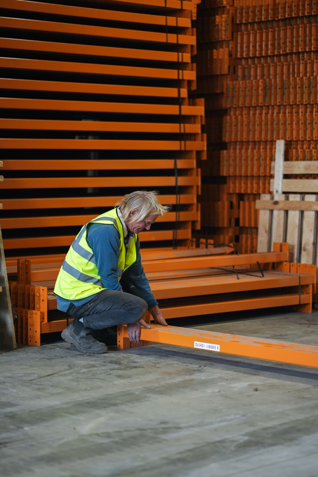 Fast UK dispatch of warehouse storage equipment