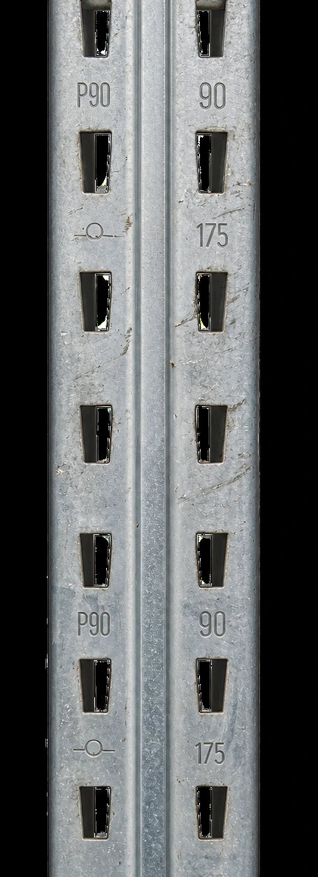 Dexion P90 upright hole pattern