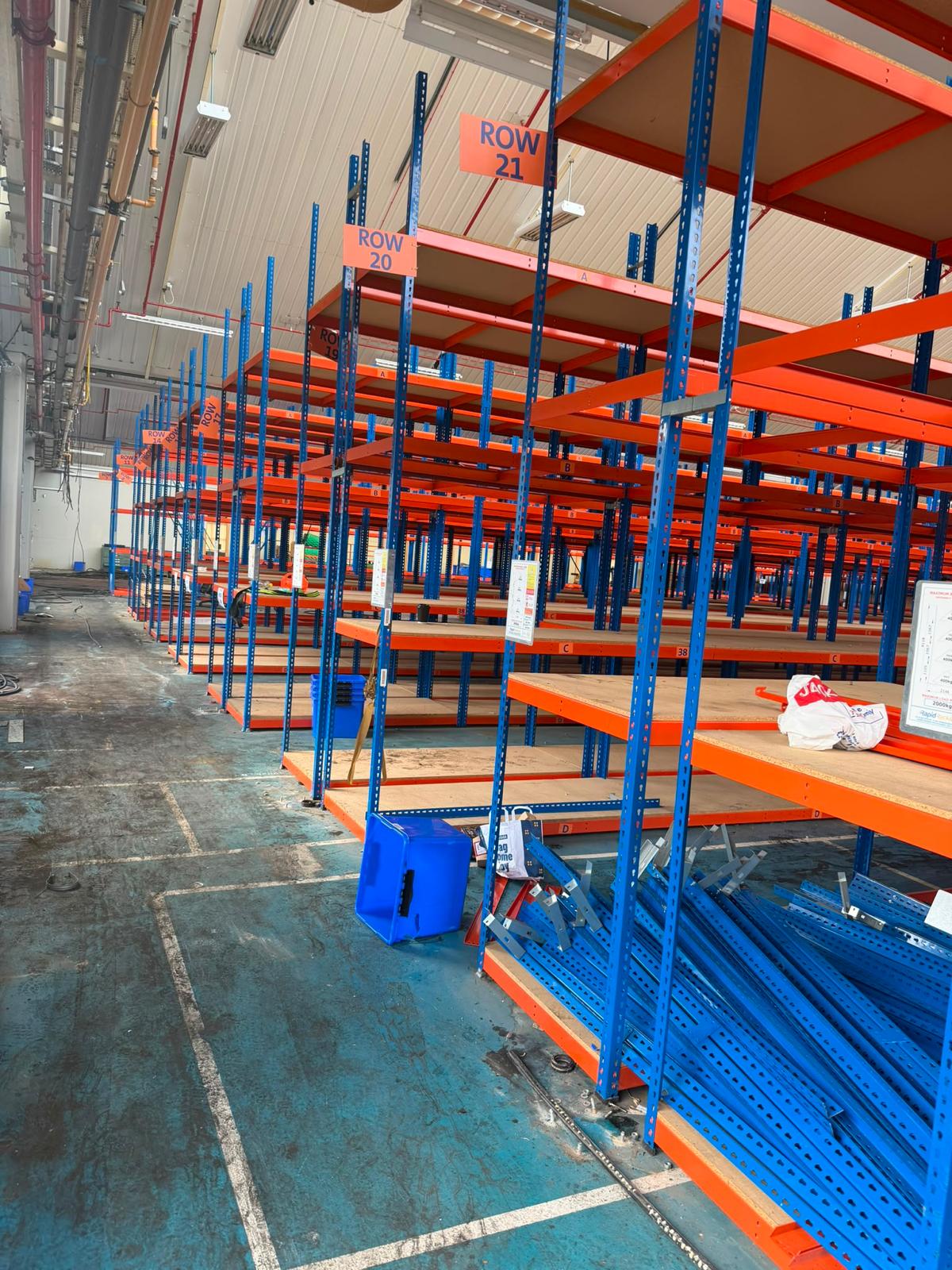 Industrial shelving