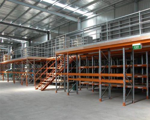 Rack supported warehouse structure
