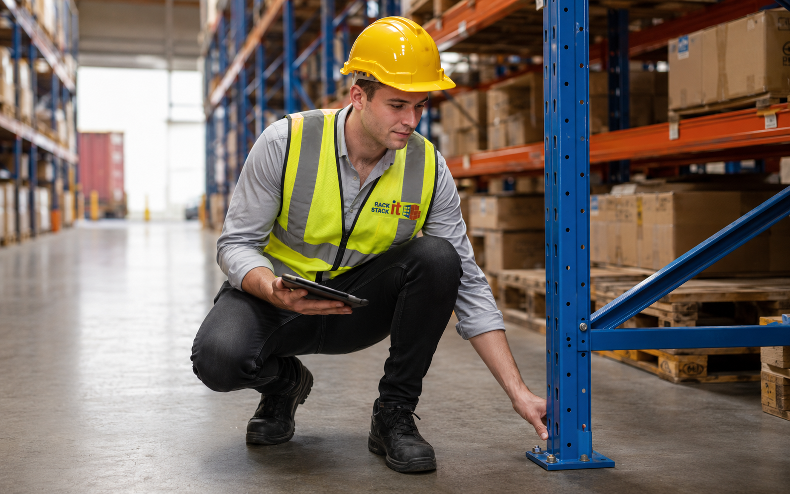 Racking repair and safety assessment