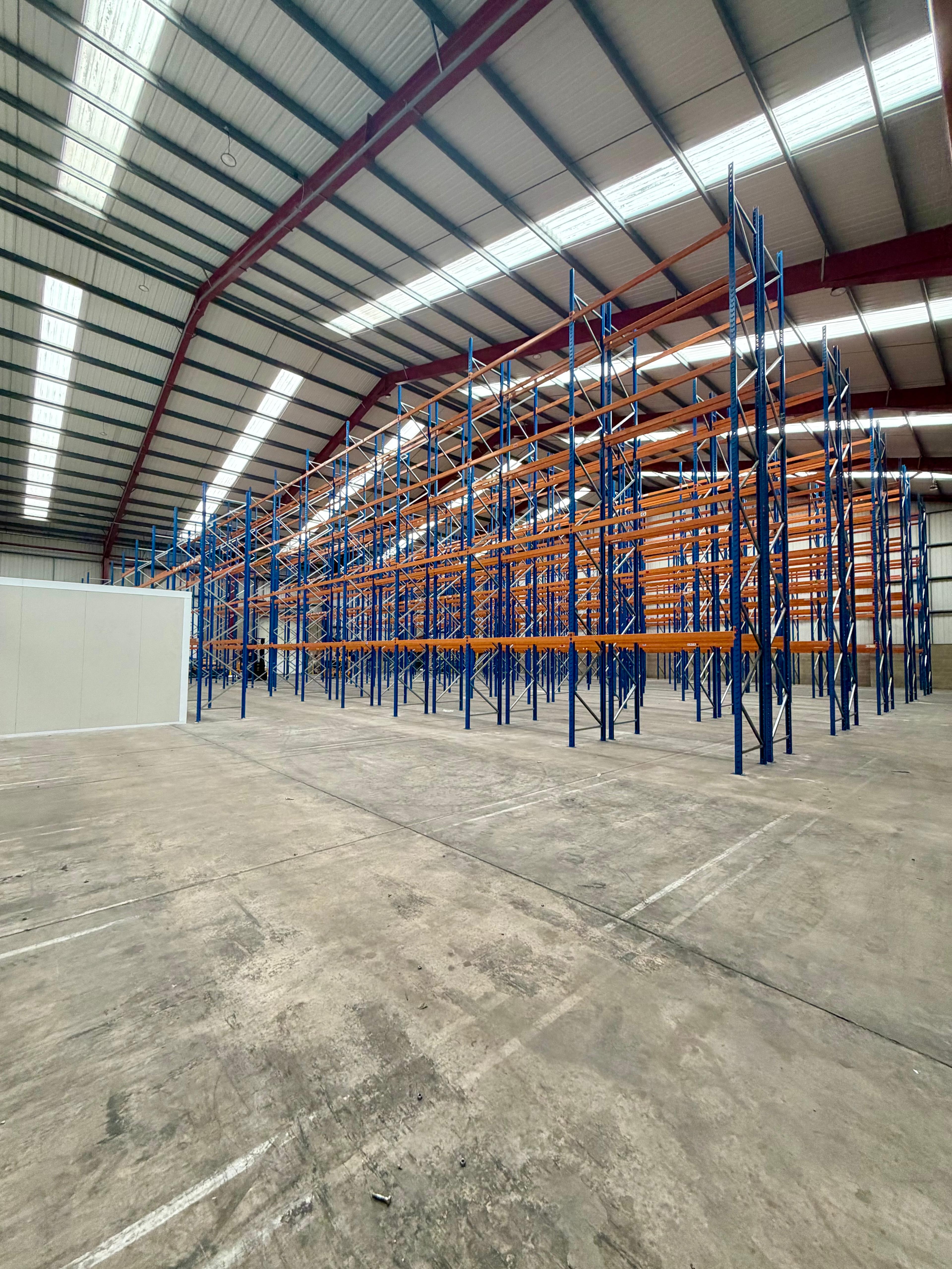 Completed pallet racking installation by Rack It Stack It